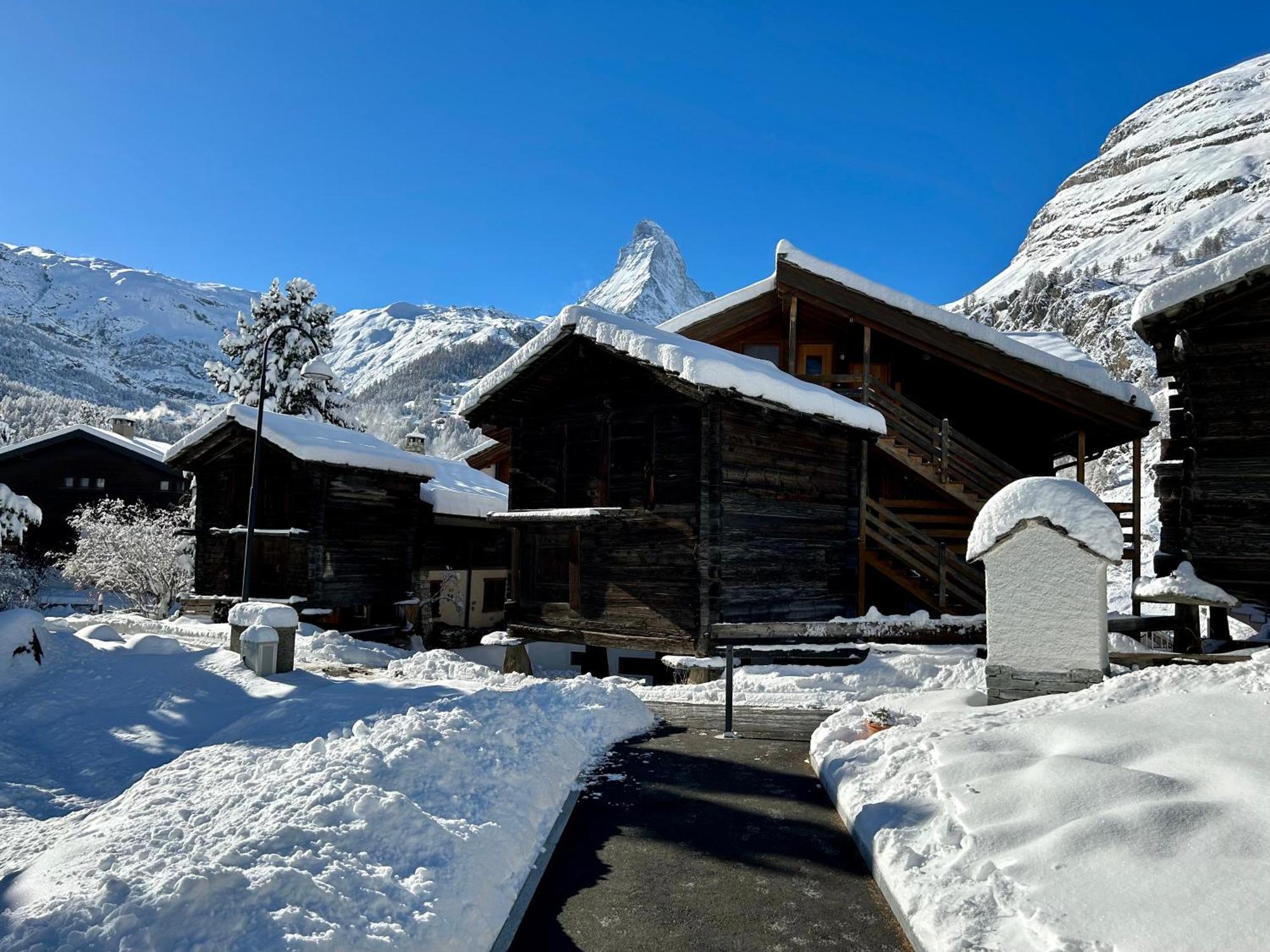 Chalet Coral Und Zermatter Stadel Exterior foto