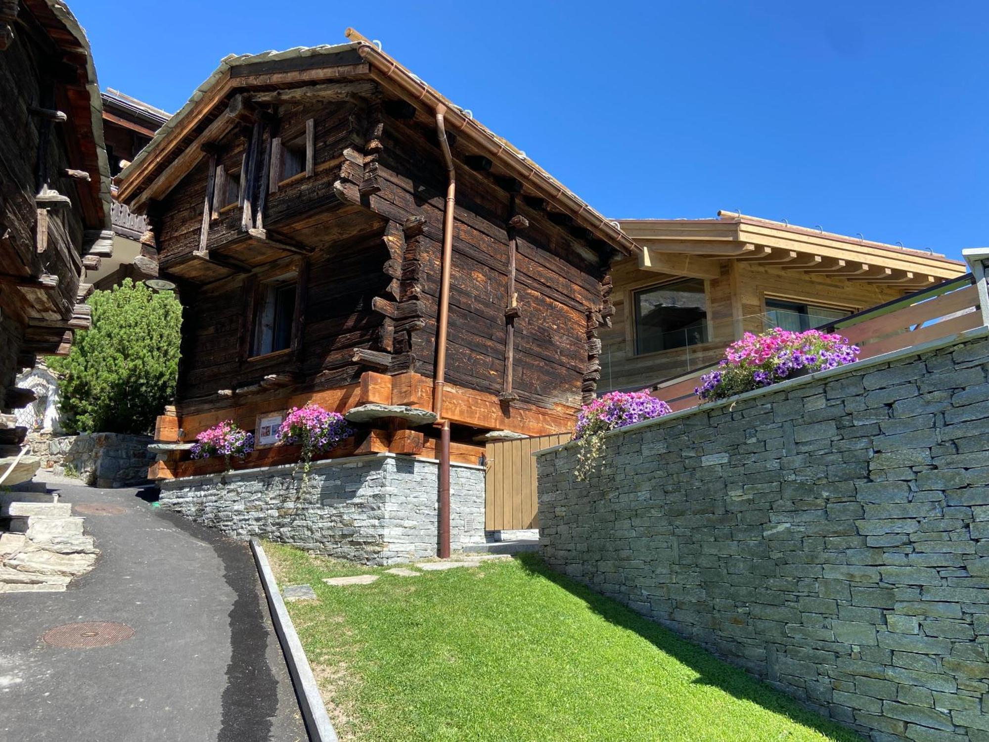 Chalet Coral Und Zermatter Stadel Exterior foto
